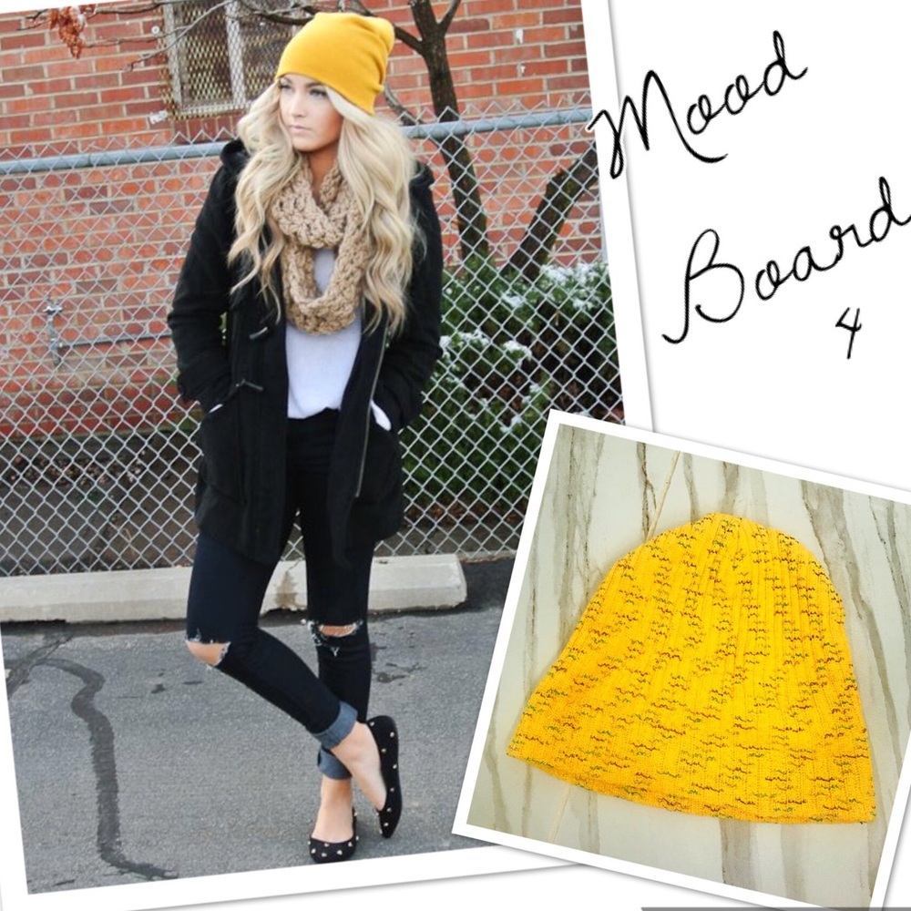 Yellow Beanie Hat
